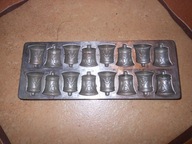 STARA SYGNOWANA FORMA DO CZEKOLADY DZWONKI