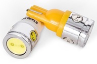 POSTOJÓWKI W5W 4 LED HIGH POWER BIAŁE POMARAŃCZOWE