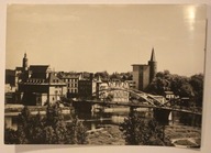 OPOLE. Fragment miasta nad Odrą 1966 rok