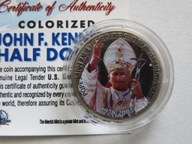 USA - Jan Paweł II na monecie 1/2 $ 2006