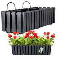 DONICZKA WISZĄCA KWIETNIK KRZYNKA BALKONOWA IDEALNA NA BALUSTRADE 58 CM