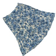 SPÓDNICA DAMSKA LNIANA KWIATY MIDI ROZM.48(20)__EWM