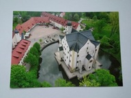 Niemcy - zamek Wasserschloss Klaffenbach w Chemnitz - pocztówka