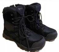 Buty Wojskowe Taktyczne Wysokie Czarne Skóra Zamsz Lekkie wkładka 27cm