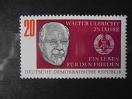 DDR Mi. 1383** Rocz. ur. W. Ulbrichta