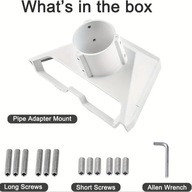 Adapter rurowy Starlink Gen 3 Aluminium Biały