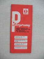 PKP PIKTOGRAMY-MIĘDZYNARODOWE ZNAKI INF. NA STACJACH i W WAGONACH PKP 1969