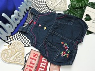 Me Too - rampers ala jeans , hafty kwiaty r 62