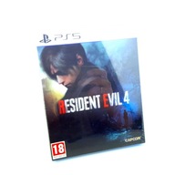 NOWA RESIDENT EVIL 4 REMAKE SLEEVE 3D PS5 ANGIELSKIE WYDANIE Z OBWOLUTĄ ENG