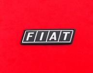 NOWY emblemat przód ALUMINIOWY znaczek logo napis Fiat 126 126p ST bambino