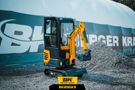 Mini Koparka Berger Kraus BK1250KSR z kabiną KUBOTA