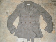 MISS SELFRIDGE ROZ 36 KURTKA ŻAKIET W KRATĘ PASEK