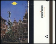 KTP - POLSKA # ALCATEL # Antwerpia fontanna Brabo A # 1991 # Ćw 40Pb