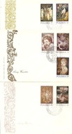 ARRASY WAWELSKIE -koperty FDC -1970 rok Fi 1894-1900