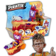 MAGICBOX PIRATIX SERIA GOLDEN TREASURE STATEK SEA CRUSHER FIGURKA ZESTAW