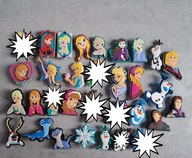 Przypinki gumowe do butów typu crocs elsa frozen
