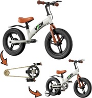 VTZII Rowerek 2w1 biegowy i klasyczny 12 cali dla dzieci 2-7 lat