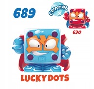 SUPER ZINGS THINGS SERIA 9 GUARDIANS OF KAZOOM ***LUCKY DOTS 690 CZERWON***