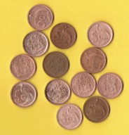 AFRYKA 5 CENTS 1990 R.