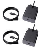 2 Zestawy szybka ładowarka sieciowa PD 45W + kabel USB-C 180cm
