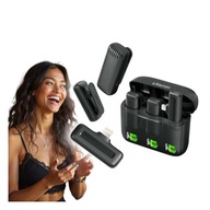 MIKROFON KRAWATOWY BEZPRZEWODOWY Ulanzi J12 DO SYSTEMU APPLE (lightning)