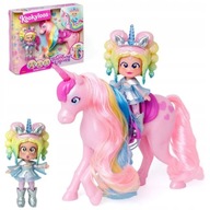 LALECZKA IRIS TĘCZOWY JEDNOROŻEC KOOKYLOOS RÓŻOWY KONIK RAINBOW UNICORN