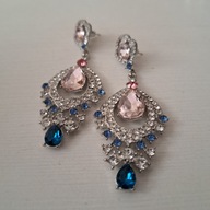 WYSZUKANE KOLCZYKI KOLOROWE CYRKONIE