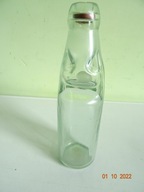 dekoracyjna butelka z kulką szkło artystyczne hand