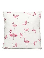 Poszewka na poduszkę ozdobna 45x45 flamingi