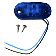 Lampka obrysowa LED niebieska 12V 24V 10-30V