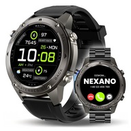 ZEGAREK MESKI SMARTWATCH WODOODPORNY POLSKIE MENU DUZY Z DUZYM EKRANEM XXL