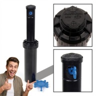 ZRASZACZ RAIN BIRD 3504 WYNURZALNY ROTACYJNY NOWY Z DYSZAMI 1/2"