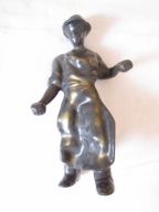 FIGURA ODLEWNIK - SOCREALIZM SZTUKA PRL
