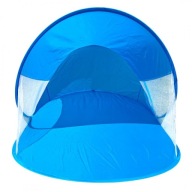 Namiot plażowy, przewiewny parawan, składany w pokrowcu 200x120cm Niebieski