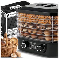 Suszarka do Grzybów Warzyw Owoców 400W Timer 5 Sit