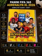 PANINI FIFA 365 2026 Kompletny. Album na karty + komplet 452 kart