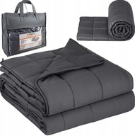 KOŁDRA OBCIĄŻENIOWA KOC SENSORYCZNY ANTYSTRESOWY 150X200 CM 6 KG + TORBA