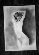 Akt Artystyczny – Praca Ręcznie Tworzona (165) – dla 884 Skubalskich