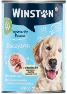 WINSTON Wyśmienity pasztet karma mokra dziczyzna 400 g
