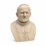Popiersie Jan Paweł II Teper 1999 alabaster figurka pamiątkowa