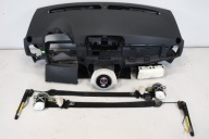 Deska Konsola AIRBAG PASY Fiat 500 08-14 ORYGINAŁ DEMONTAŻ PRZEDLIFT SZARA