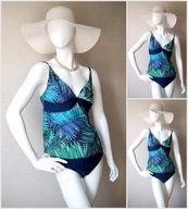 Bikini Tankini 42 40B L 90B strój kąpielowy kostium printy komplet