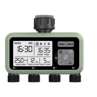 ELEKTRONICZNY STEROWNIK NAWADNIANIA PROGRAMATOR DO WODY CZASOWY 4 SEKCJE