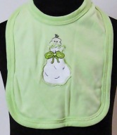 Śliniaczek dziecięcy zielony