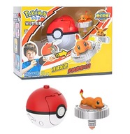 Spinner POKEMON CHARMANDER zestaw figurka + pokeball Beyblade bączek