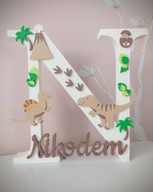 Literka 3D z imieniem - personalizowana SUPER PREZENT