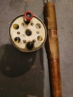 wędka podlodowa retro od czapli zabytek okazja