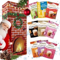 KALENDARZ ADWENTOWY PREZENT NA ŚWIĘTA 24 TOREBKI ŚWIĄTECZNY 2025 CAPPUCCINO