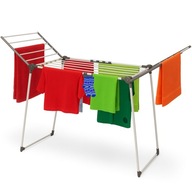 SUSZARKA NA PRANIE DO UBRAŃ STOJĄCA SKŁADANA BALKONOWA KLIPSY NA SKARPETKI