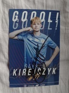 Zdjęcie 10x15 autograf Piast Gliwice Gol Gabriel Kirejczyk sezon 2023/24